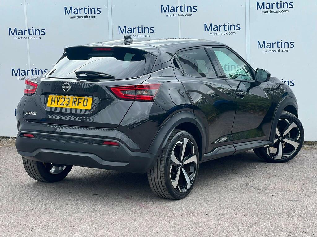 Nissan Juke 1.0 Dig-t Tekna Euro 6 Ss HY23RFO Black #4