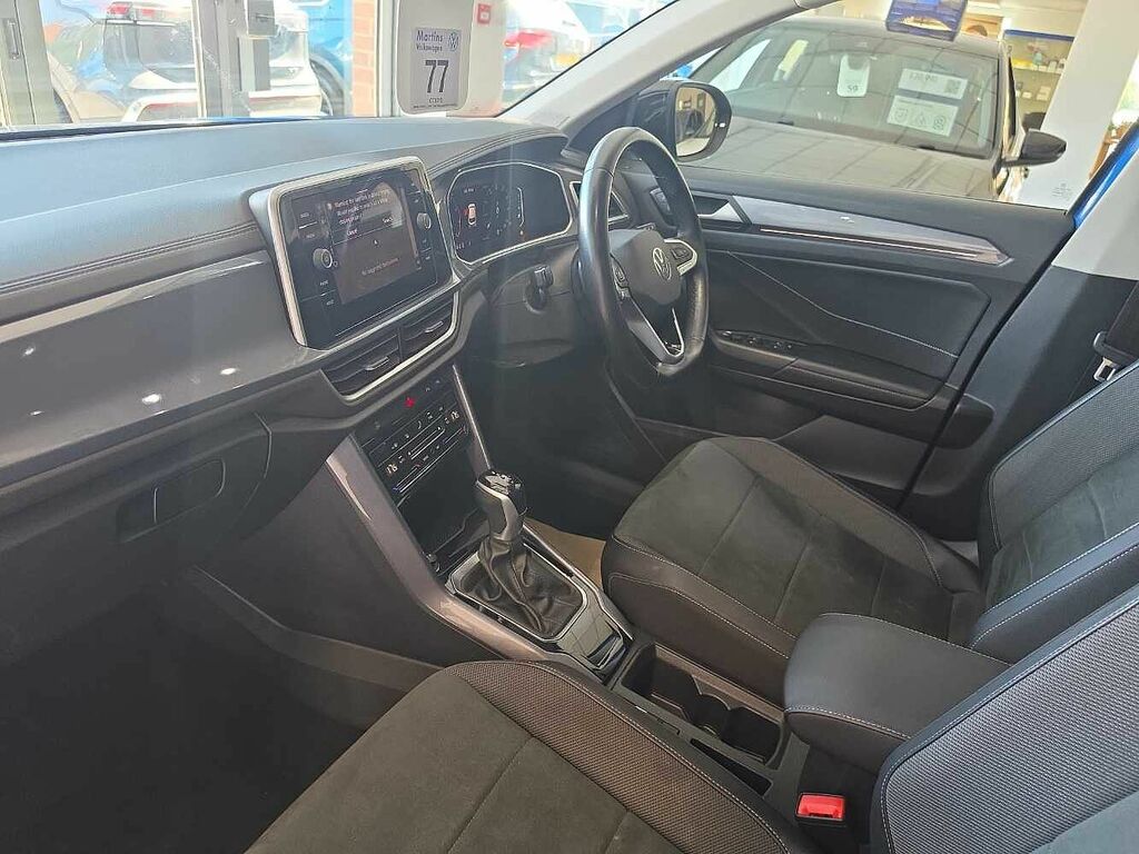 Volkswagen T-Roc 1.5 Tsi Style Dsg SN22BKT Blue #2