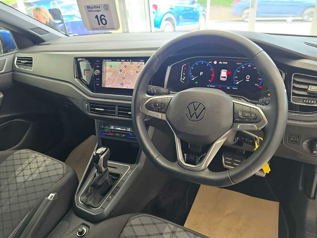 Volkswagen Polo 1.0 Tsi R-line Dsg RE24WOC Blue #6