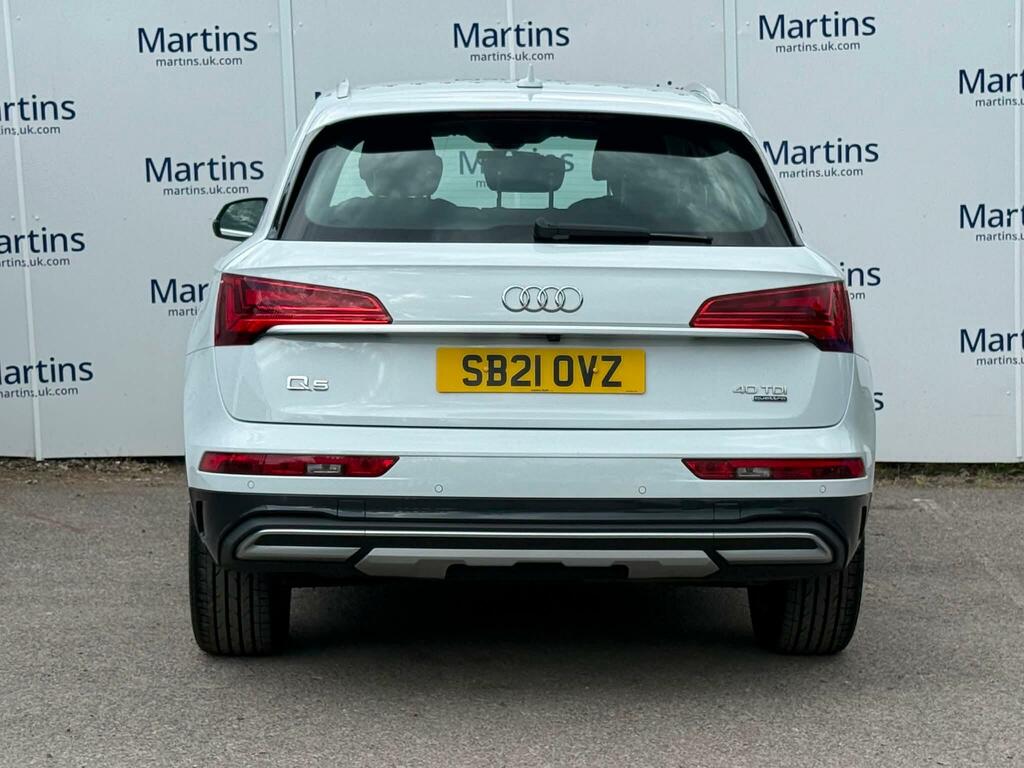 Audi Q5 2.0 Tdi 40 Sport S Tronic Quattro Euro 6 Ss SB21OVZ White #5