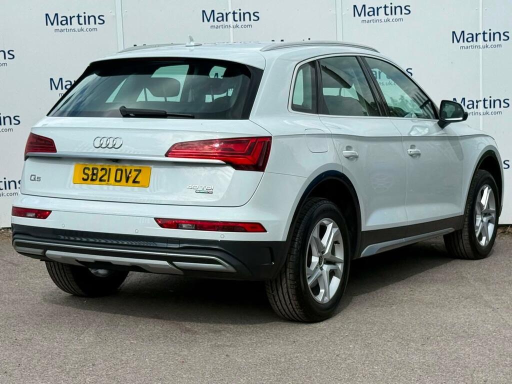 Audi Q5 2.0 Tdi 40 Sport S Tronic Quattro Euro 6 Ss SB21OVZ White #6