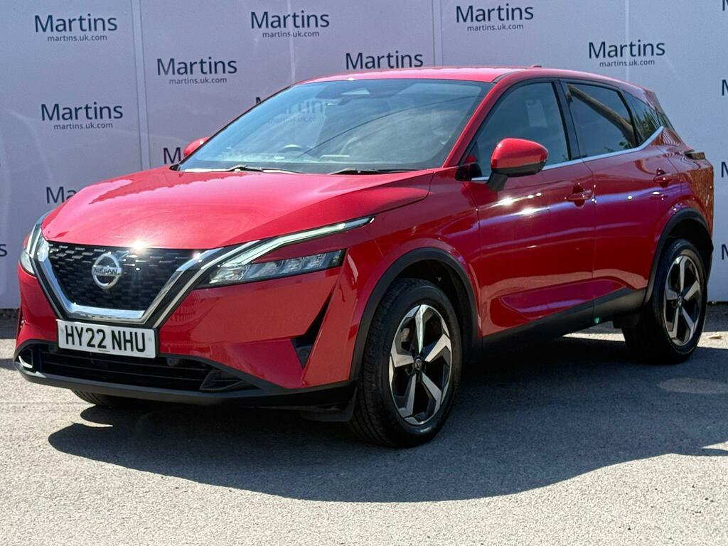 Nissan Qashqai 1.3 Dig-t Mhev N-connecta Euro 6 Ss HY22NHU Red #3