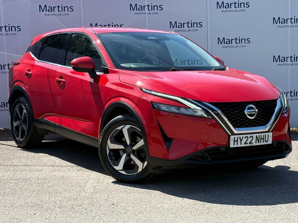 Nissan Qashqai 1.3 Dig-t Mhev N-connecta Euro 6 Ss Red