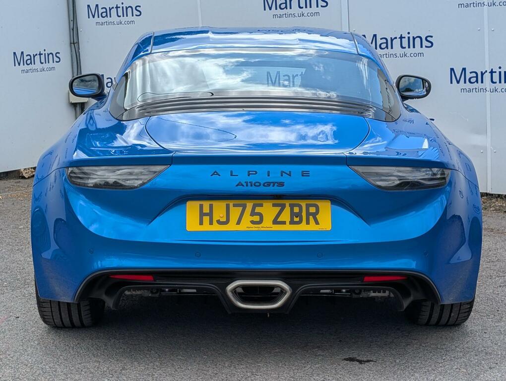 Alpine A110 1.8 Turbo Gts Dct Euro 6 Blue #4