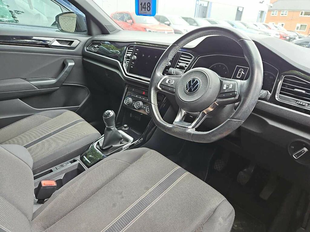 Volkswagen T-Roc 1.0 Tsi Black Edition ML70DHF Blue #6