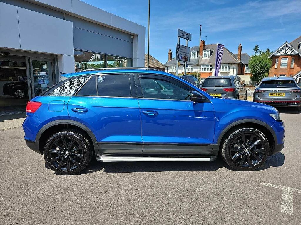 Volkswagen T-Roc 1.0 Tsi Black Edition ML70DHF Blue #4