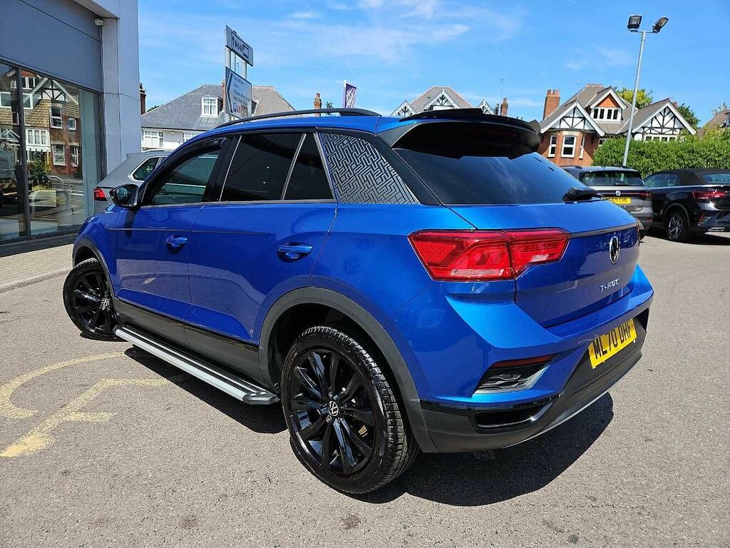 Volkswagen T-Roc 1.0 Tsi Black Edition ML70DHF Blue #3