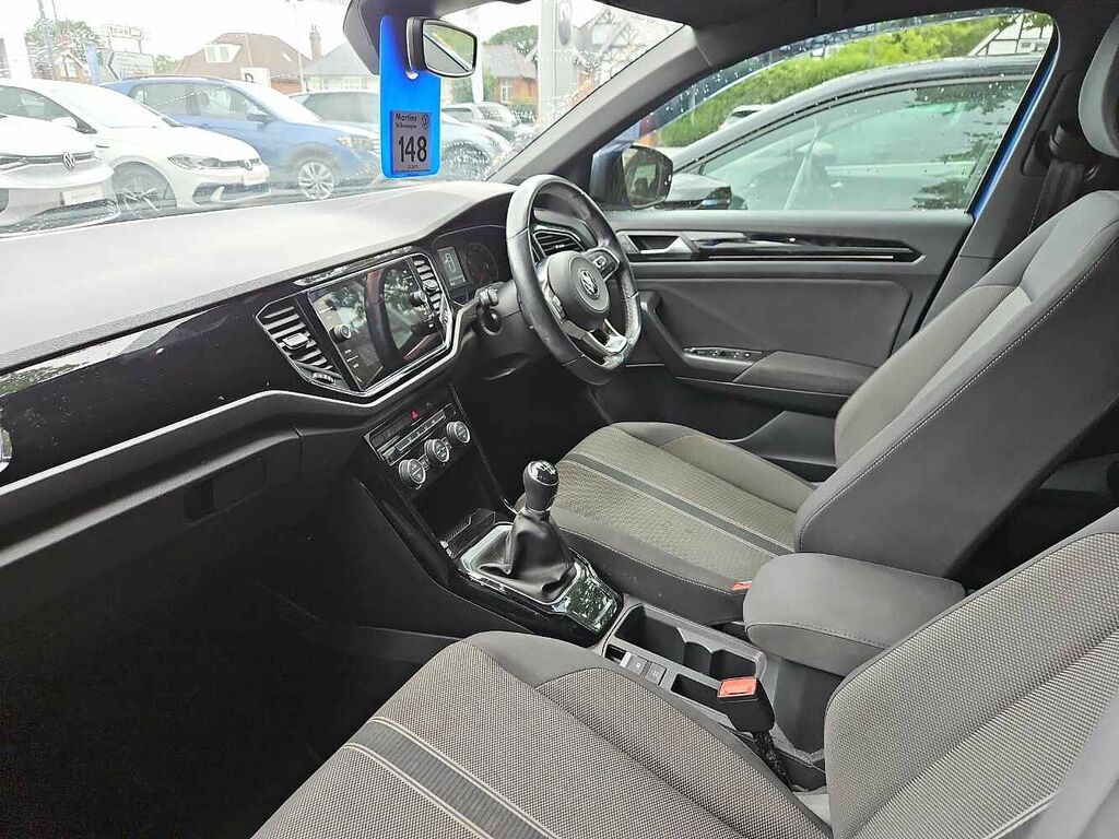 Volkswagen T-Roc 1.0 Tsi Black Edition ML70DHF Blue #2
