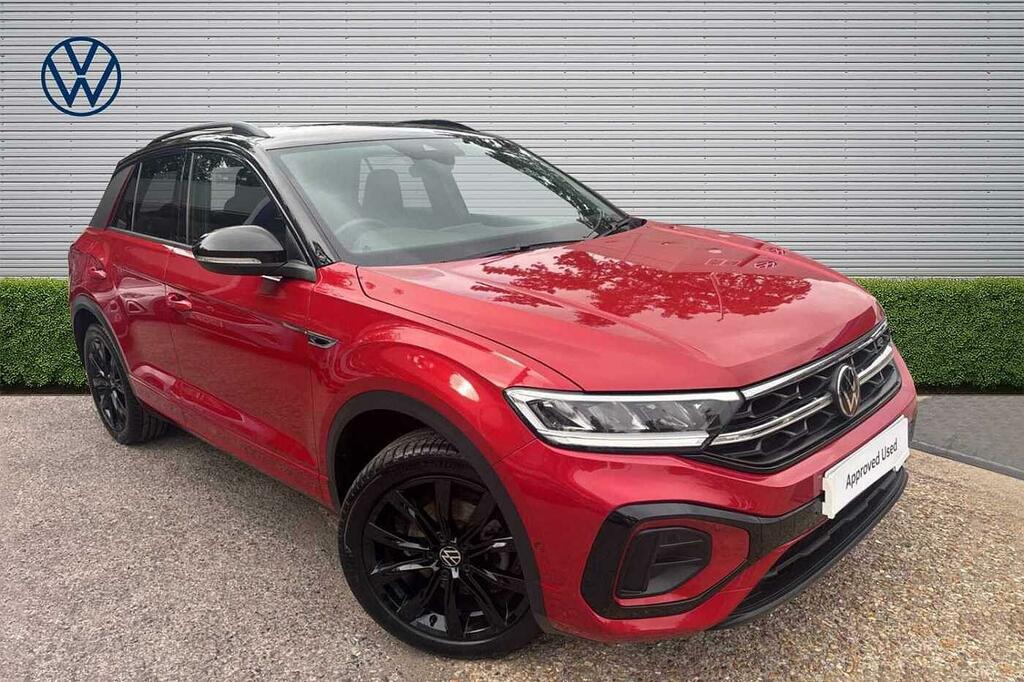 Volkswagen T-Roc 1.5 Tsi R-line Nappa Leatherblack Design Pa Red