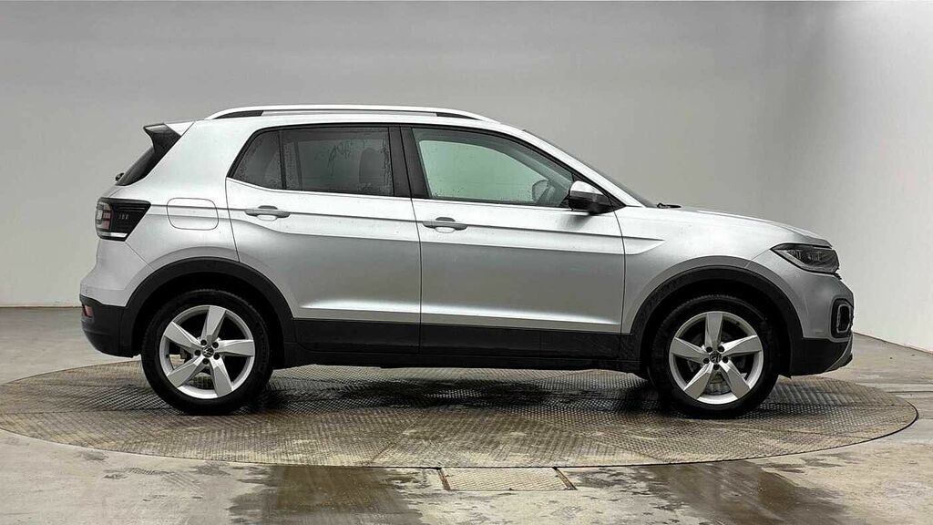 Volkswagen T-Cross 1.5 Tsi Evo Sel Dsg Silver #4