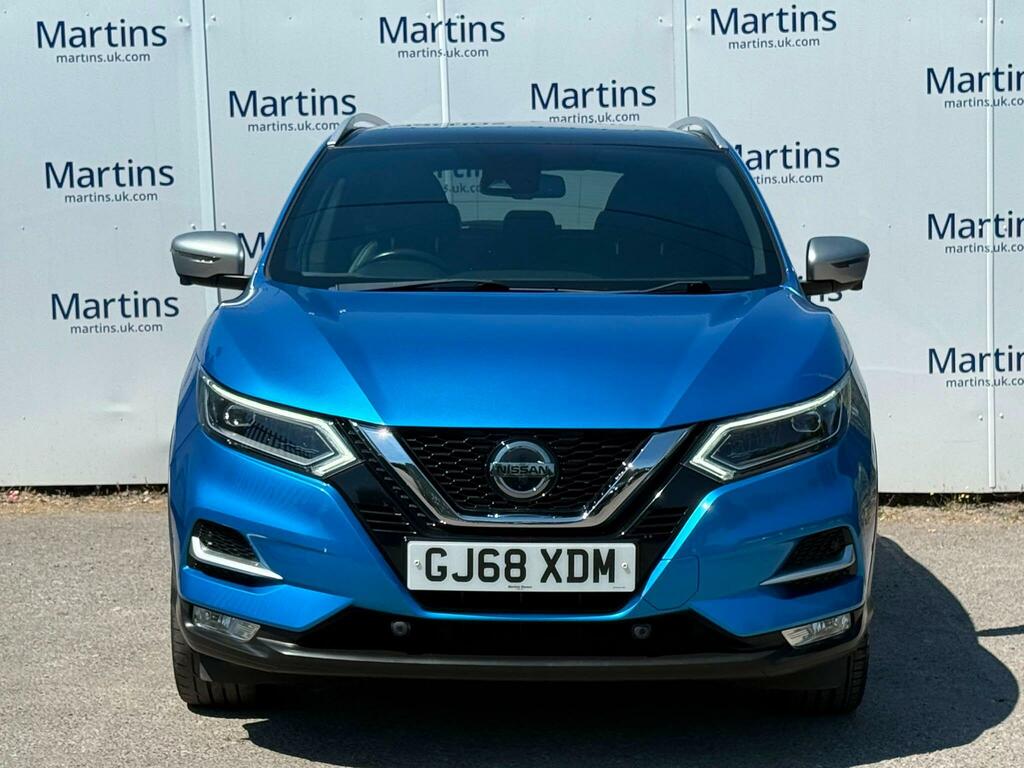 Nissan Qashqai 1.3 Dig-t Tekna Euro 6 Ss GJ68XDM Blue #5