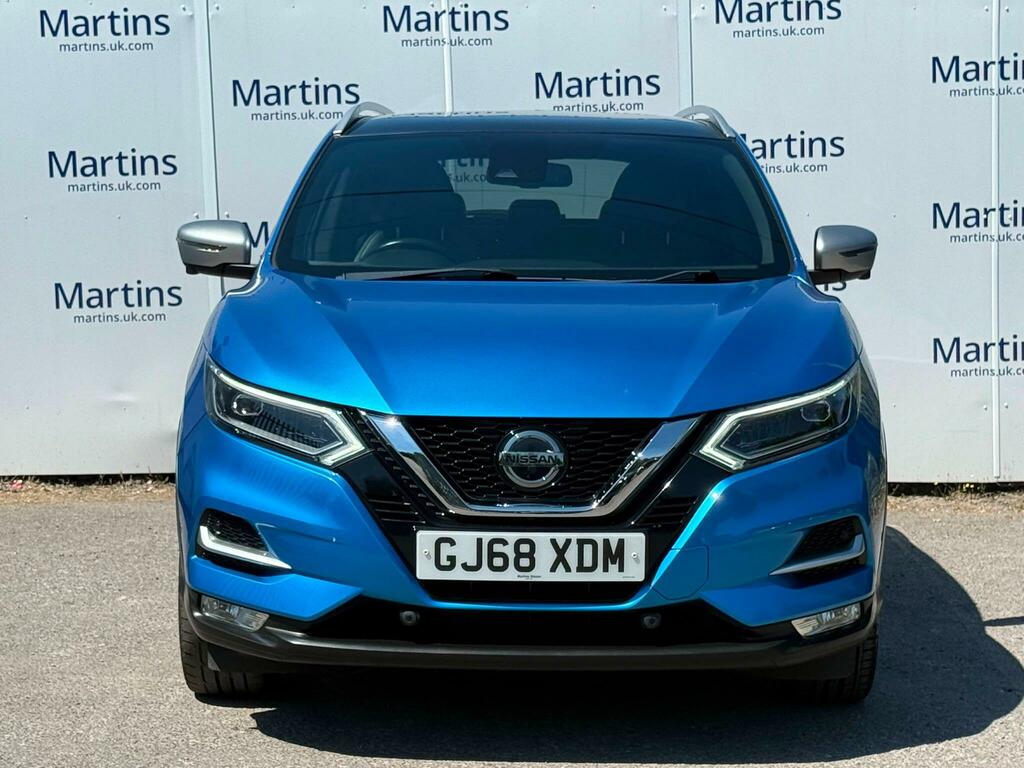 Nissan Qashqai 1.3 Dig-t Tekna Euro 6 Ss GJ68XDM Blue #2