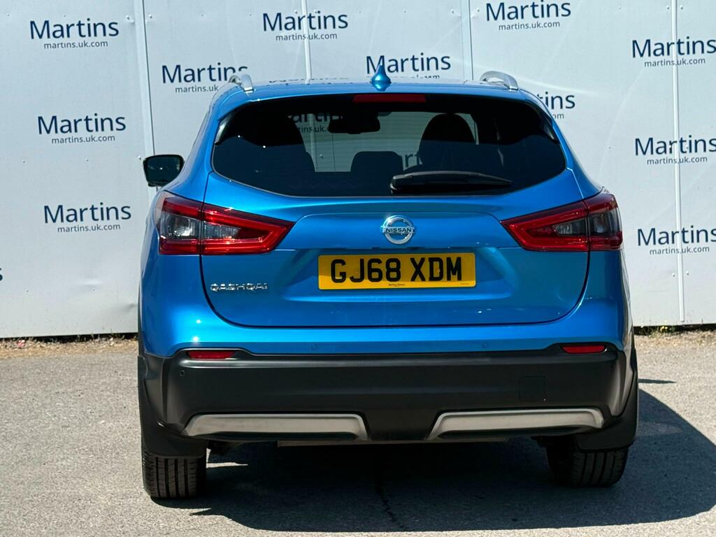 Nissan Qashqai 1.3 Dig-t Tekna Euro 6 Ss GJ68XDM Blue #6