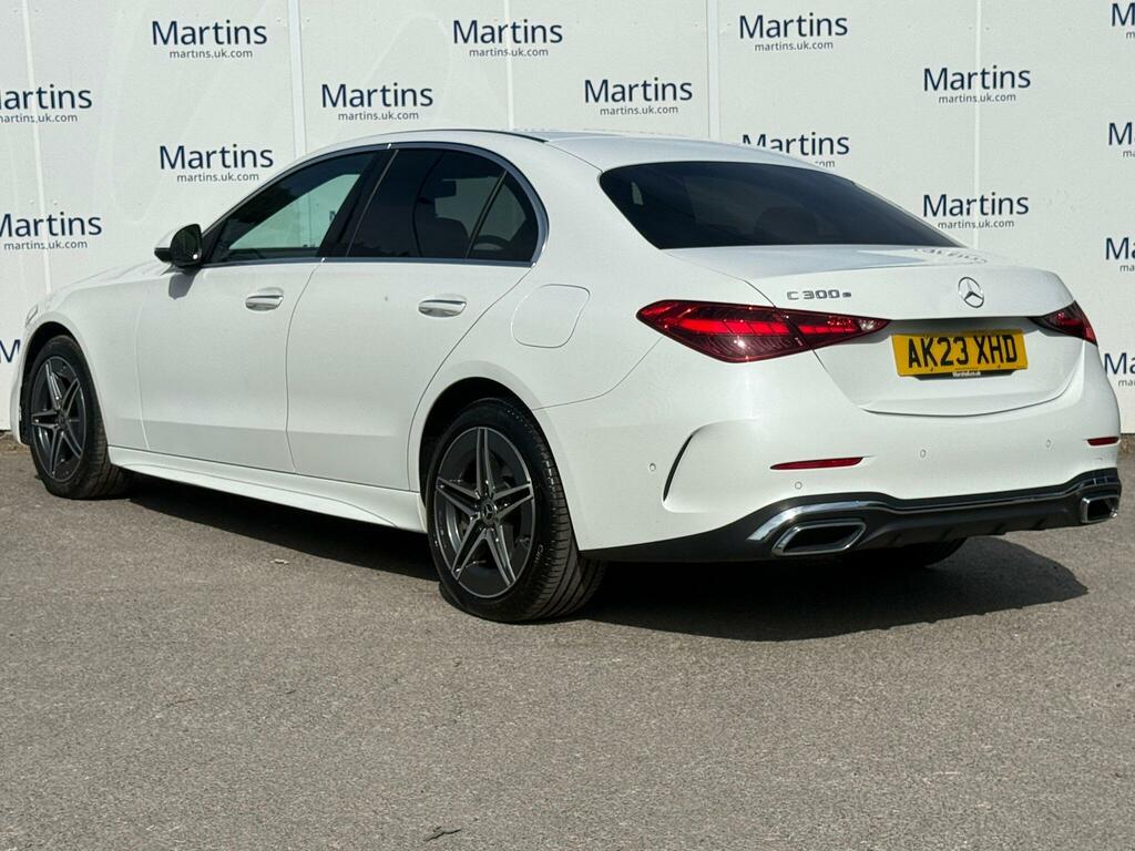 Mercedes-Benz C Class C200 Amg Line Edition Premium 9G-tronic 2023 Black #4