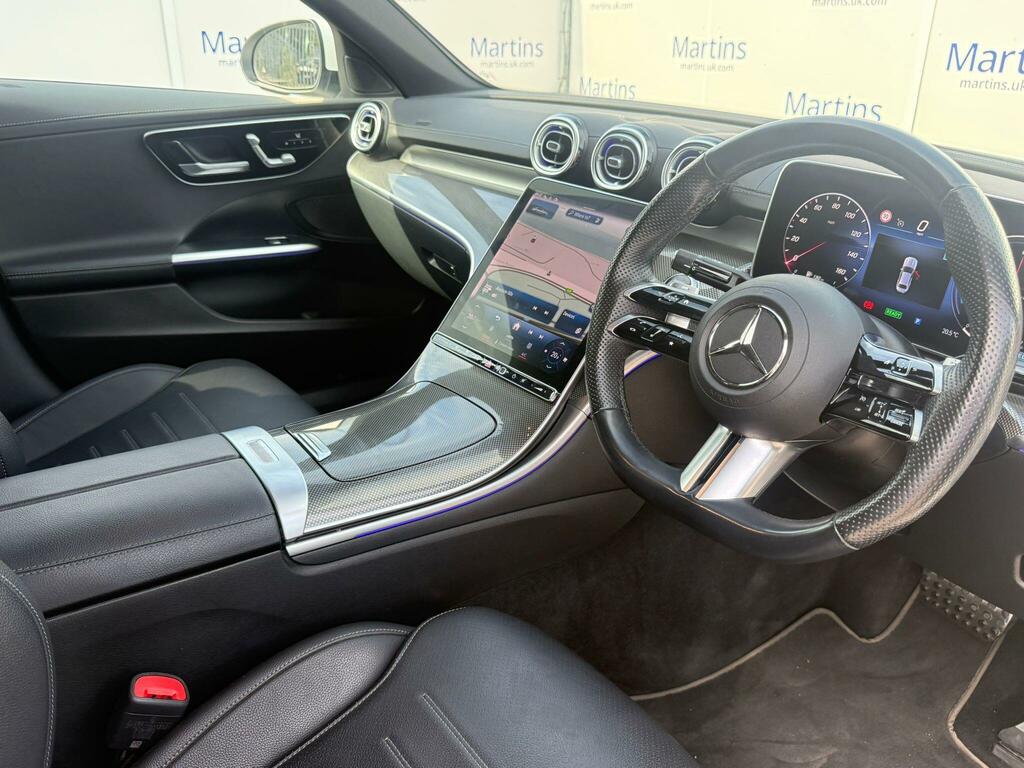 Mercedes-Benz C Class C200 Amg Line Edition Premium 9G-tronic 2023 Black #8