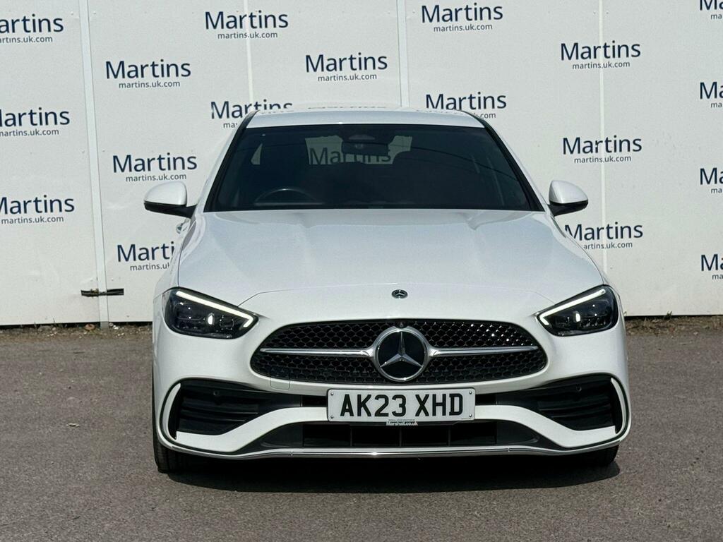 Mercedes-Benz C Class C200 Amg Line Edition Premium 9G-tronic 2023 Black #2