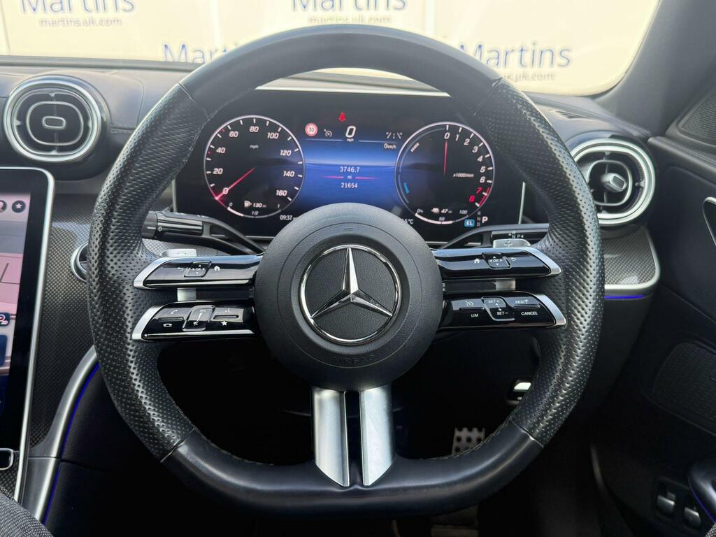 Mercedes-Benz C Class C200 Amg Line Edition Premium 9G-tronic 2023 Black #33