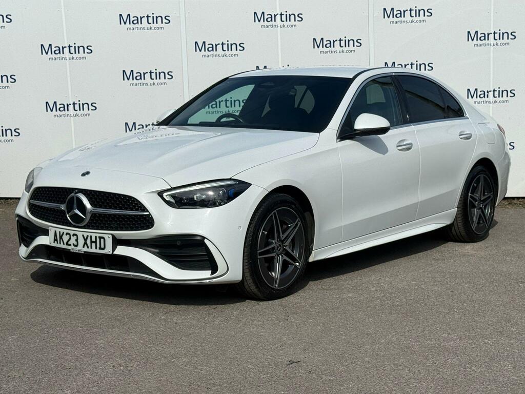 Mercedes-Benz C Class C200 Amg Line Edition Premium 9G-tronic 2023 Black #3