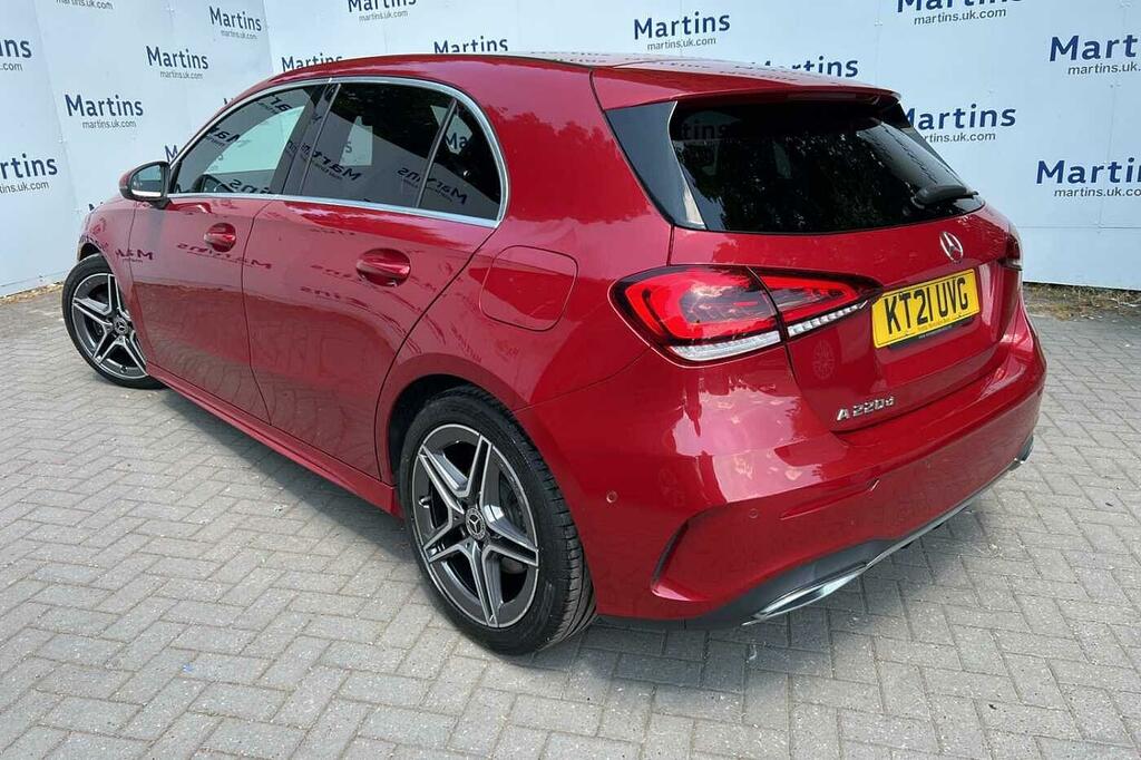 Mercedes-Benz A Class A220d Amg Line Executive KT21UVG Red #3