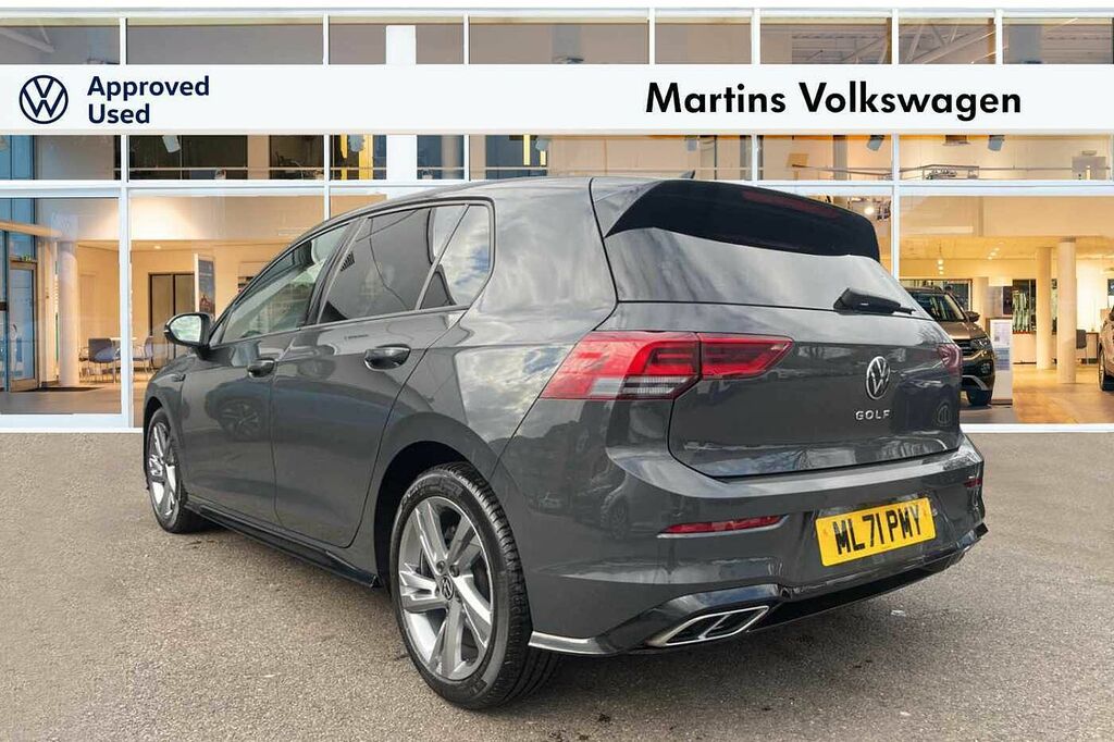 Volkswagen Golf 2021 Volkswagen Golf Style 1.5 Tsi 130Ps Blue #3