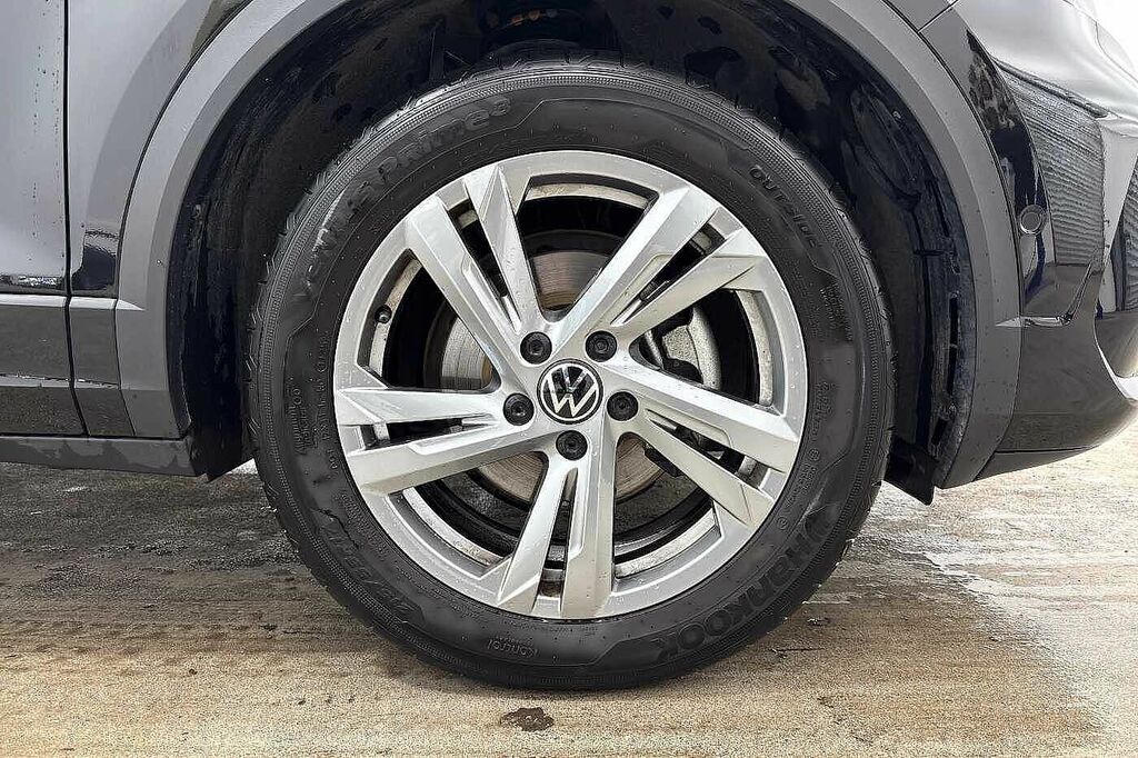 Volkswagen T-Roc 1.5 Tsi R-line Dsg DE75EHT Black #5