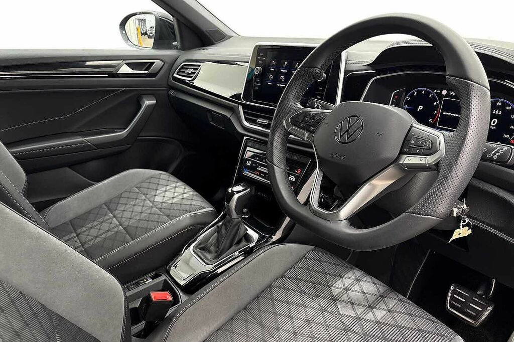 Volkswagen T-Roc 1.5 Tsi R-line Dsg DE75EHT Black #6