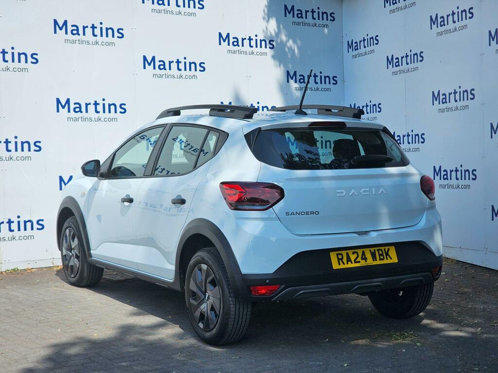 Dacia Sandero Stepway 1.0 Tce Essential Euro 6 Ss RA24WBK White #6