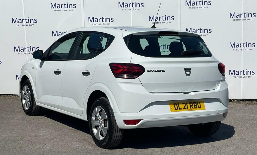 Dacia Sandero 1.0 Sce Essential Euro 6 Ss DL21RBU White #4