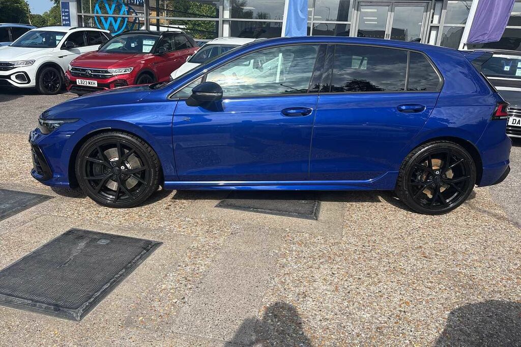 Volkswagen Golf 2.0 Tsi 333 R Black Edition 4Motion Dsg Harm WU25SNN Blue #4