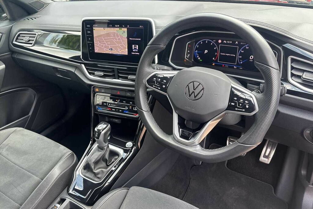 Volkswagen T-Roc 1.5 Tsi R-line Dsg Rear View Cameraergo Act YE23VKZ Black #6