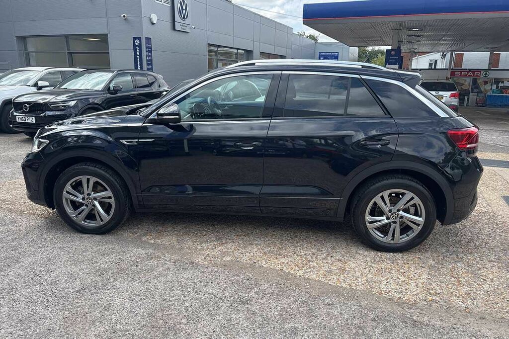 Volkswagen T-Roc 1.5 Tsi R-line Dsg Rear View Cameraergo Act YE23VKZ Black #4