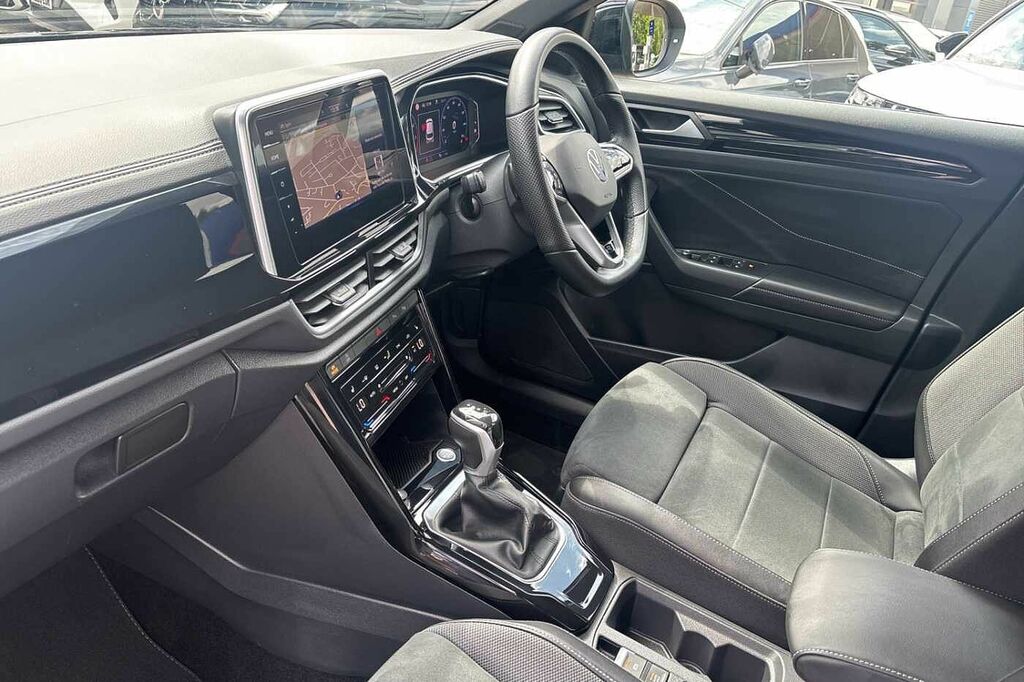 Volkswagen T-Roc 1.5 Tsi R-line Dsg Rear View Cameraergo Act YE23VKZ Black #2