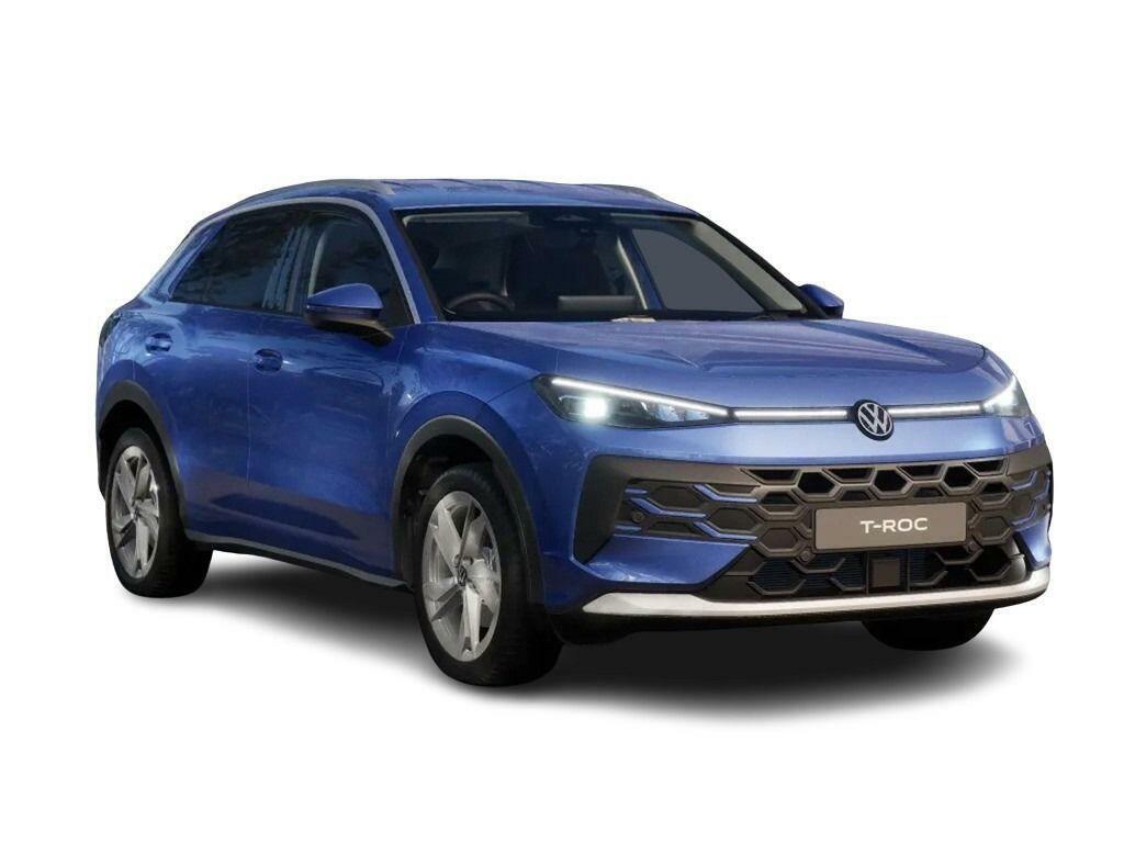 Volkswagen T-Roc Hatchback Black #1