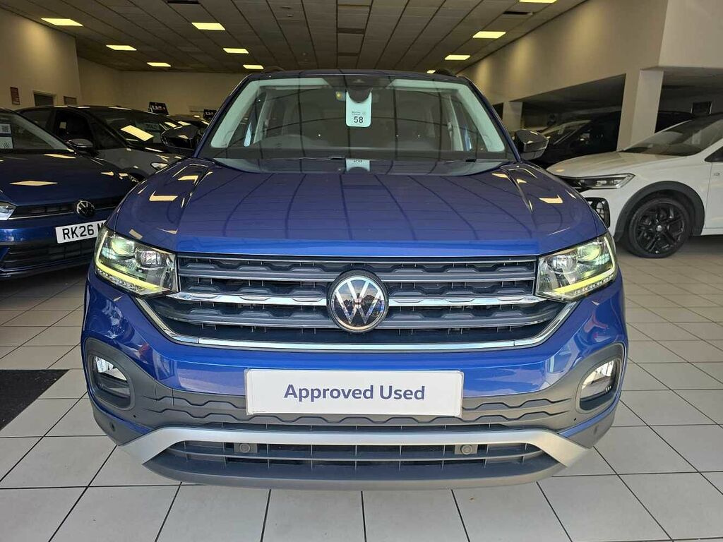 Volkswagen T-Cross 1.0 Tsi Black Edition DC23YJY Blue #6
