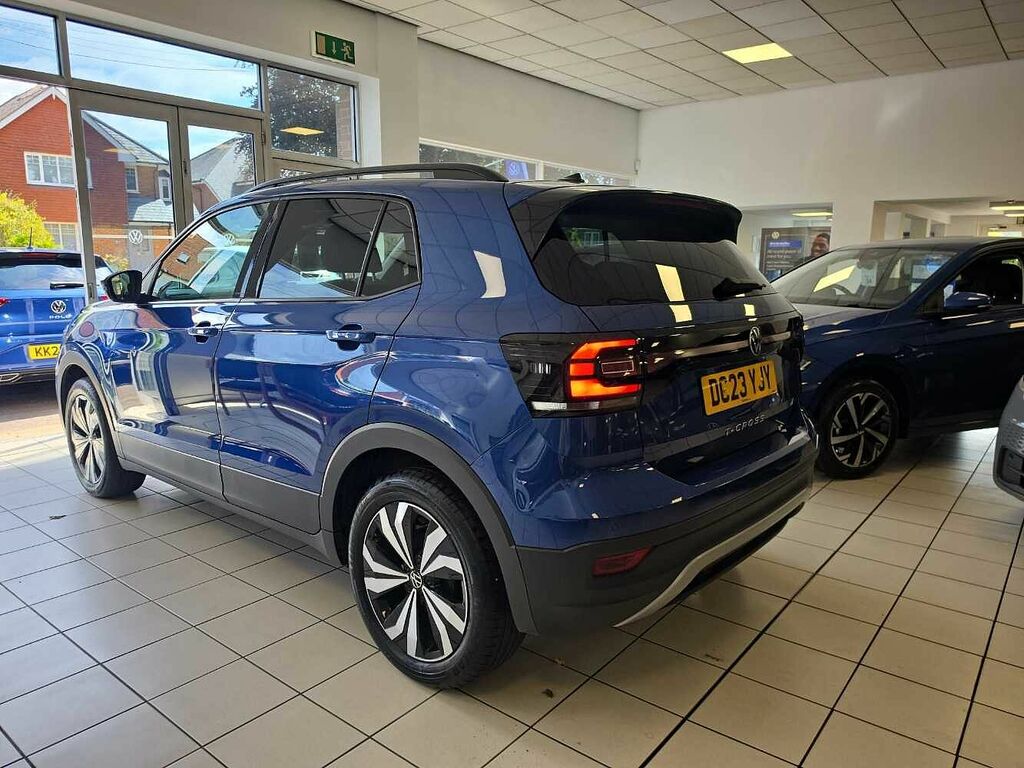 Volkswagen T-Cross 1.0 Tsi Black Edition DC23YJY Blue #3