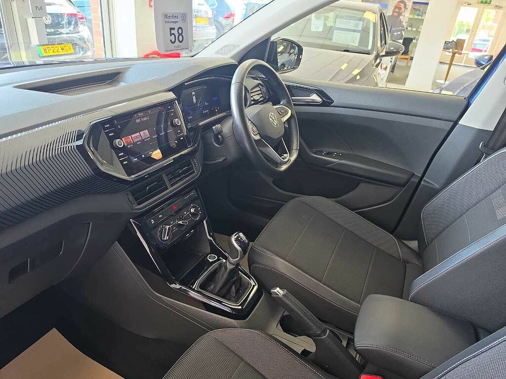Volkswagen T-Cross 1.0 Tsi Black Edition DC23YJY Blue #2