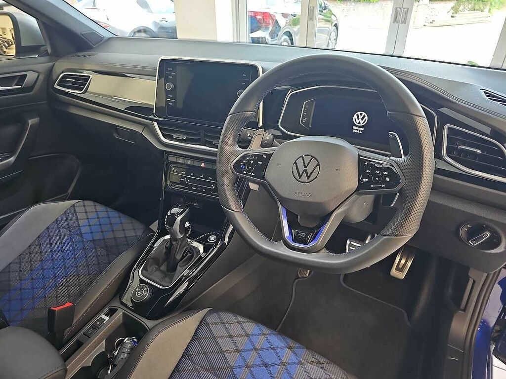Volkswagen T-Roc 2.0 Tsi R Suv Dsg 4Motion Euro 6 Ss Blue #6