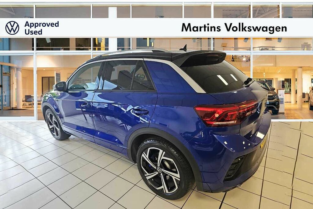 Volkswagen T-Roc 2.0 Tsi R Suv Dsg 4Motion Euro 6 Ss Blue #3