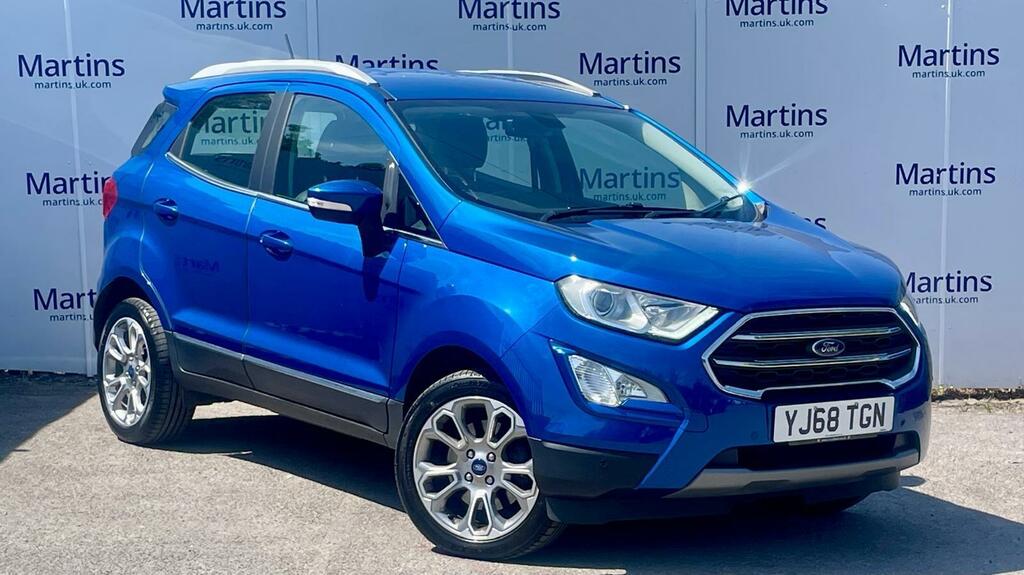 Ford Ecosport 1.0T Ecoboost Titanium Euro 6 Ss Blue