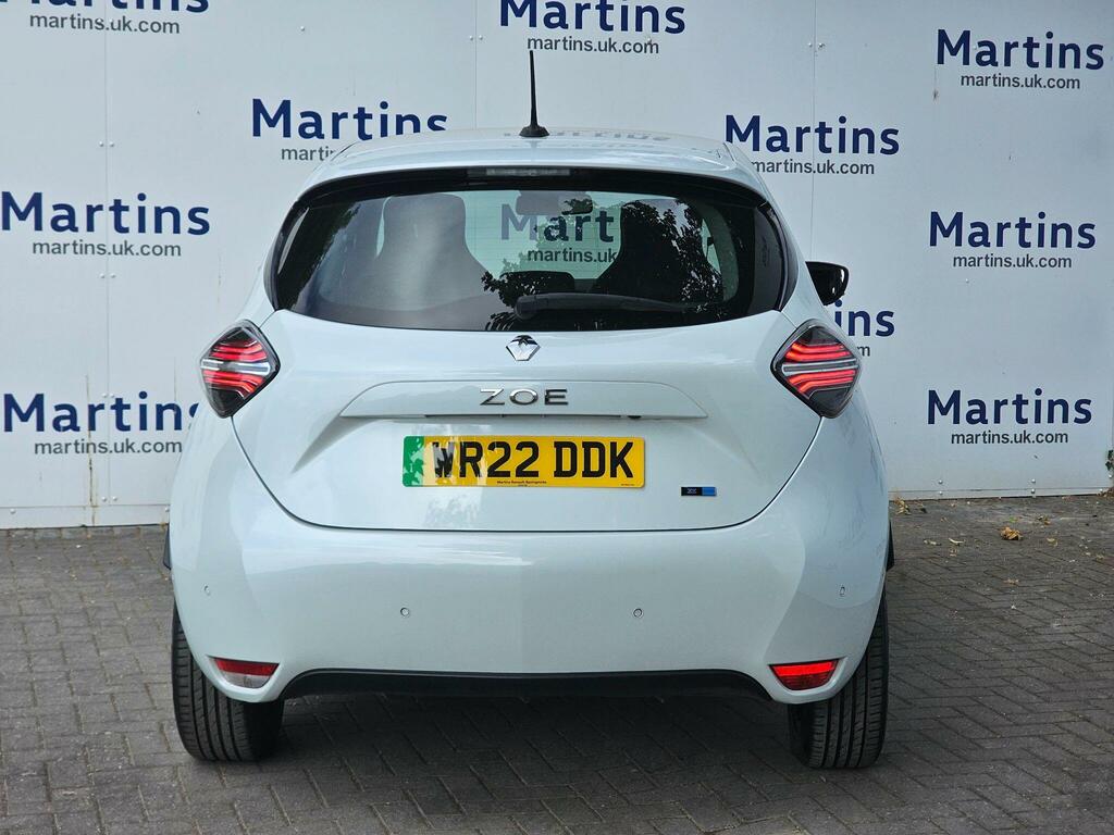 Renault Zoe R135 Ev50 52Kwh Gt Line Rapid Charge White #6