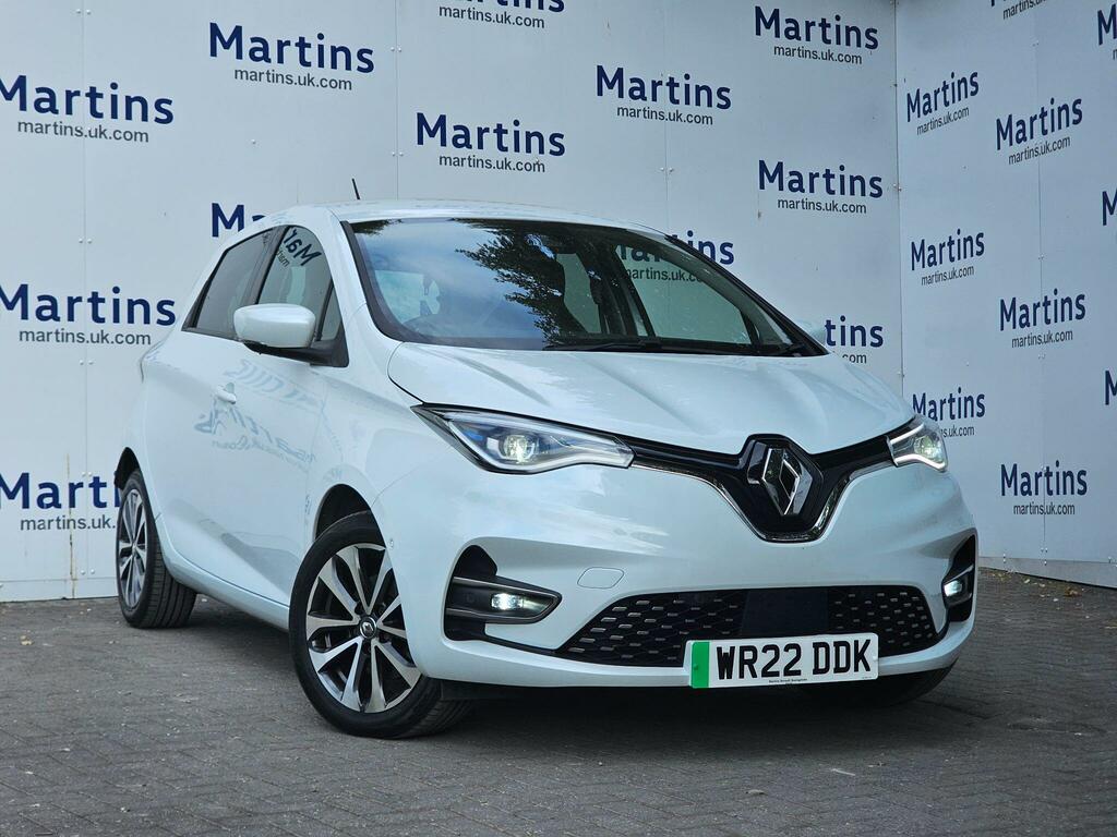 Renault Zoe R135 Ev50 52Kwh Gt Line Rapid Charge White