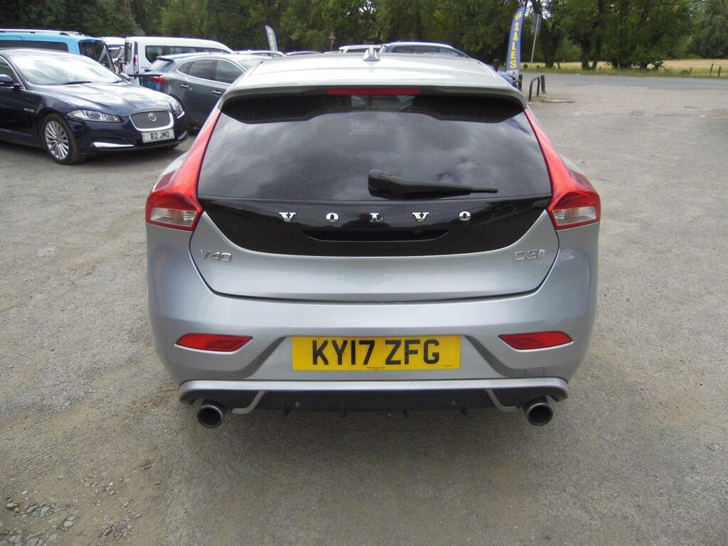 Volvo V40 Hatchback 2.0 D3 R-design Pro Euro 6 Ss 20 KY17ZFG Silver #3