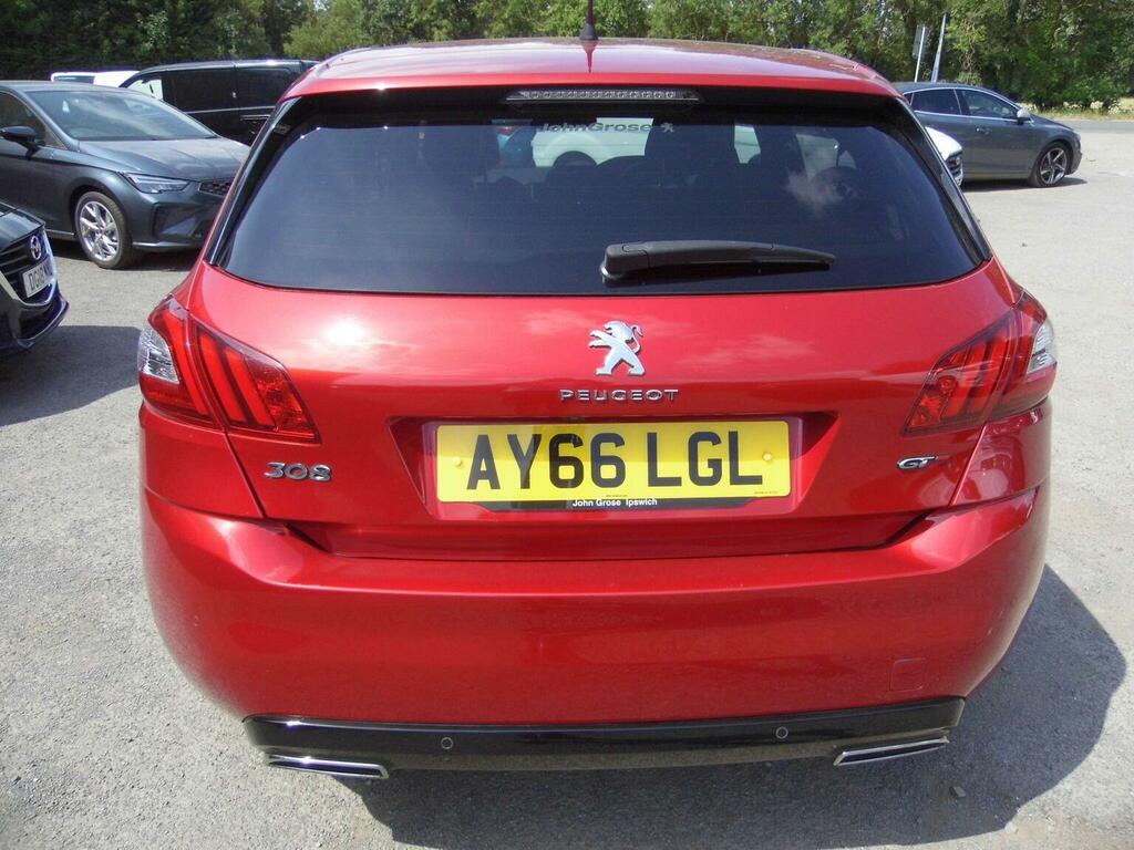 Peugeot 308 Hatchback 2.0 Bluehdi Gt Eat Euro 6 Ss 201 Red #6