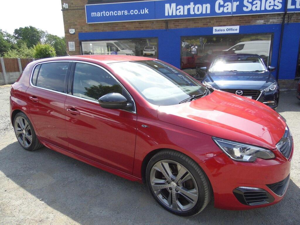Peugeot 308 Hatchback 2.0 Bluehdi Gt Eat Euro 6 Ss 201 Red