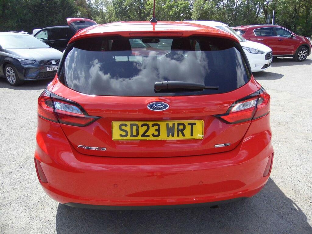 Ford Fiesta Hatchback 1.0T Ecoboost Mhev Titanium Dct Euro 6 Red #6