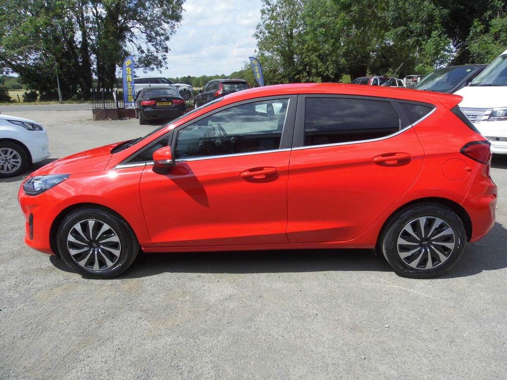 Ford Fiesta Hatchback 1.0T Ecoboost Mhev Titanium Dct Euro 6 Red #5