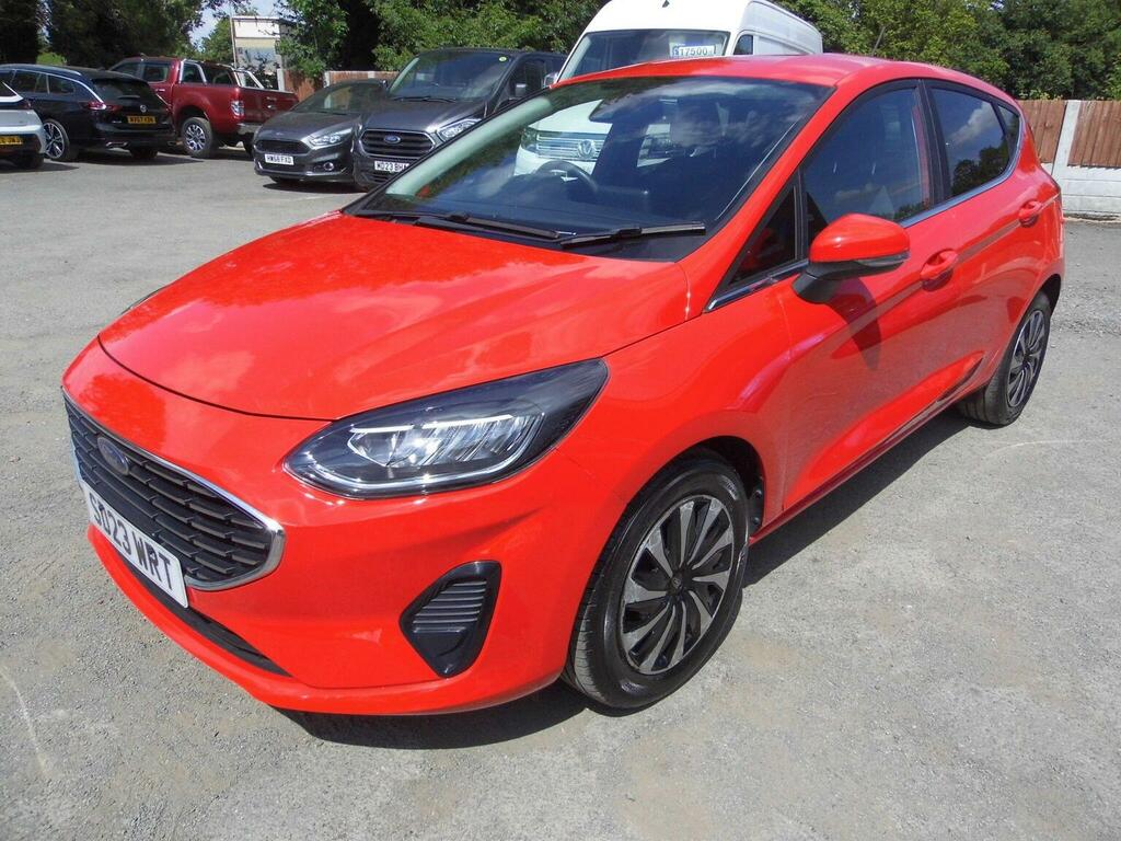 Ford Fiesta Hatchback 1.0T Ecoboost Mhev Titanium Dct Euro 6 Red #3