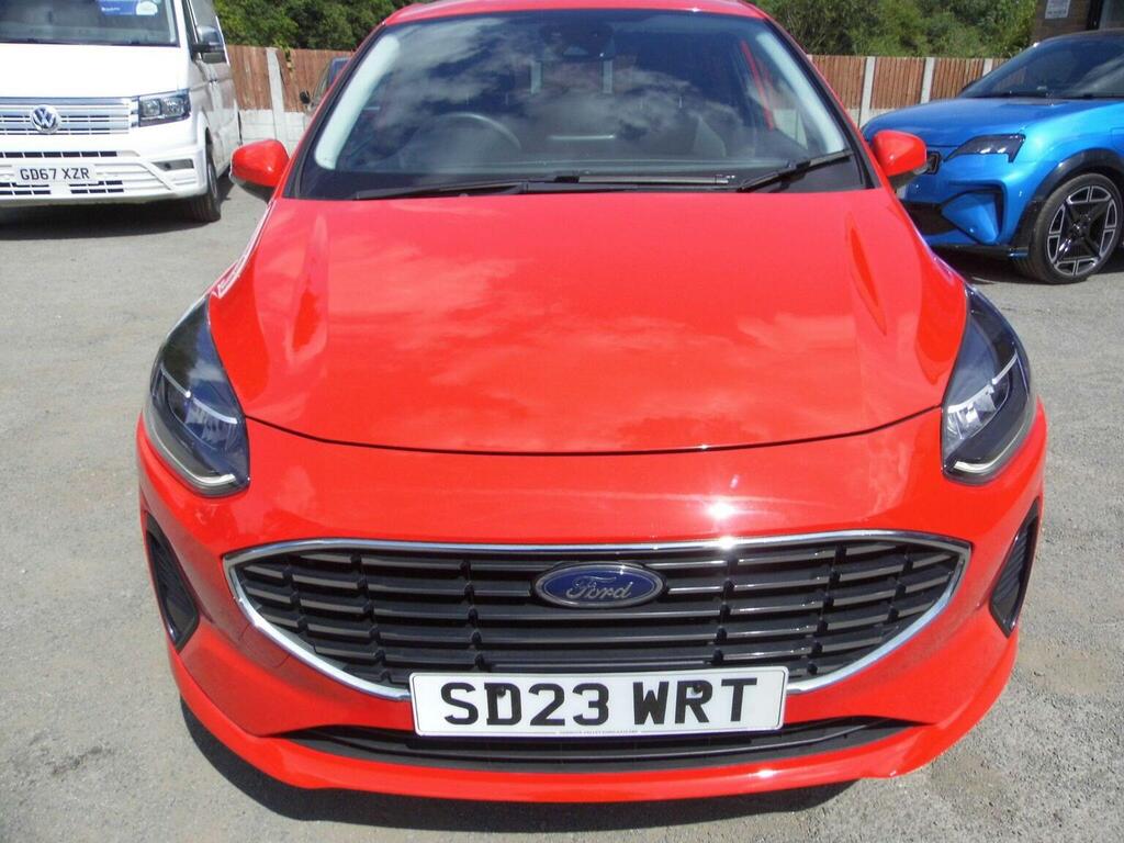 Ford Fiesta Hatchback 1.0T Ecoboost Mhev Titanium Dct Euro 6 Red #2