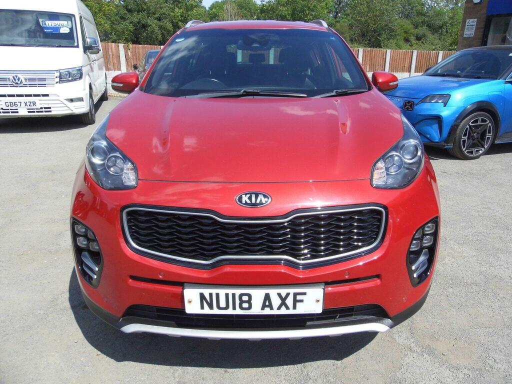Kia Sportage Suv 1.6 T-gdi Gt-line Awd Euro 6 201818 NU18AXF Red #2