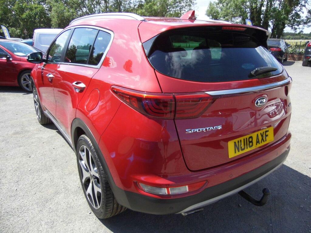 Kia Sportage Suv 1.6 T-gdi Gt-line Awd Euro 6 201818 NU18AXF Red #5